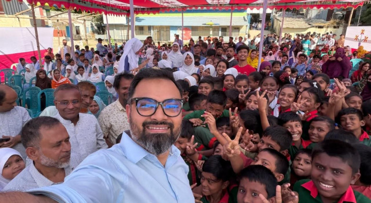 শিক্ষা প্রতিষ্ঠানে রাজনৈতিক হস্তক্ষেপ বন্ধে প্রতিশ্রুতি আমিনুল হকের